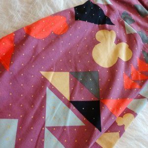 NWT OS Lularoe Leggings Geometric Minnie